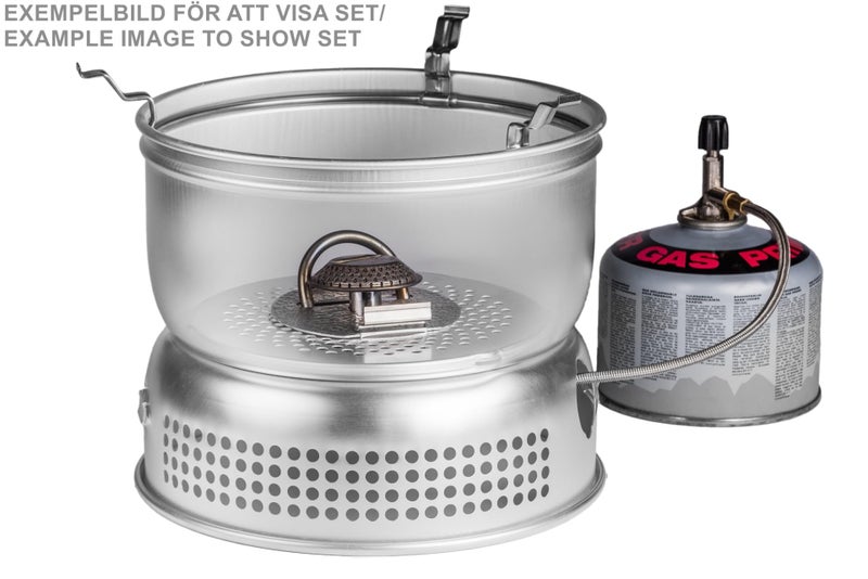 Trangia 25-23 Duossal 2.0 Camping Stove Kit with Stainless Steel Lined Pans - Image 4