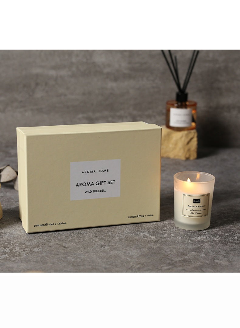 Candle Reed Diffuser and Scented Candle Gift Set , a Unique Birthday Present for Your Girlfriend, Suitable for Both Men And Women, Perfect for Valentine'S Day. - Image 2