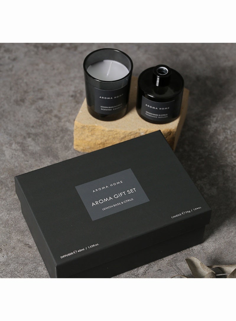 Candle Reed Diffuser and Scented Candle Gift Set , a Unique Birthday Present for Your Girlfriend, Suitable for Both Men And Women, Perfect for Valentine'S Day. - Image 4