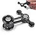 CHESLICR Metal Fidget Spinner Toy for Adult Cool Gadgets Gifts for Teen Boy Silent Figette Office Desk Toy Anxiety Stress Relief Item Quiet Calming Down Autism ADHD Tools Valentines Day Gifts for Him Men - Image 2