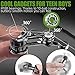 CHESLICR Metal Fidget Spinner Toy for Adult Cool Gadgets Gifts for Teen Boy Silent Figette Office Desk Toy Anxiety Stress Relief Item Quiet Calming Down Autism ADHD Tools Valentines Day Gifts for Him Men - Image 4