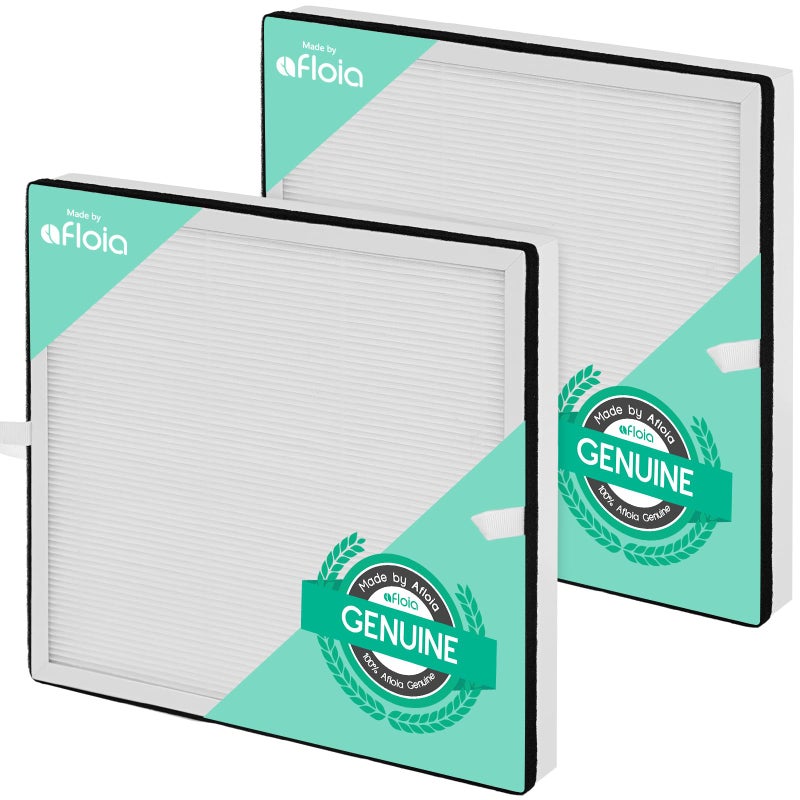 Afloia Original 3Stage Filter Compatible with Europa Air Purifier Remove Pets Hair Dander Odor Dust Smoke Mold Pollen 2 Packs