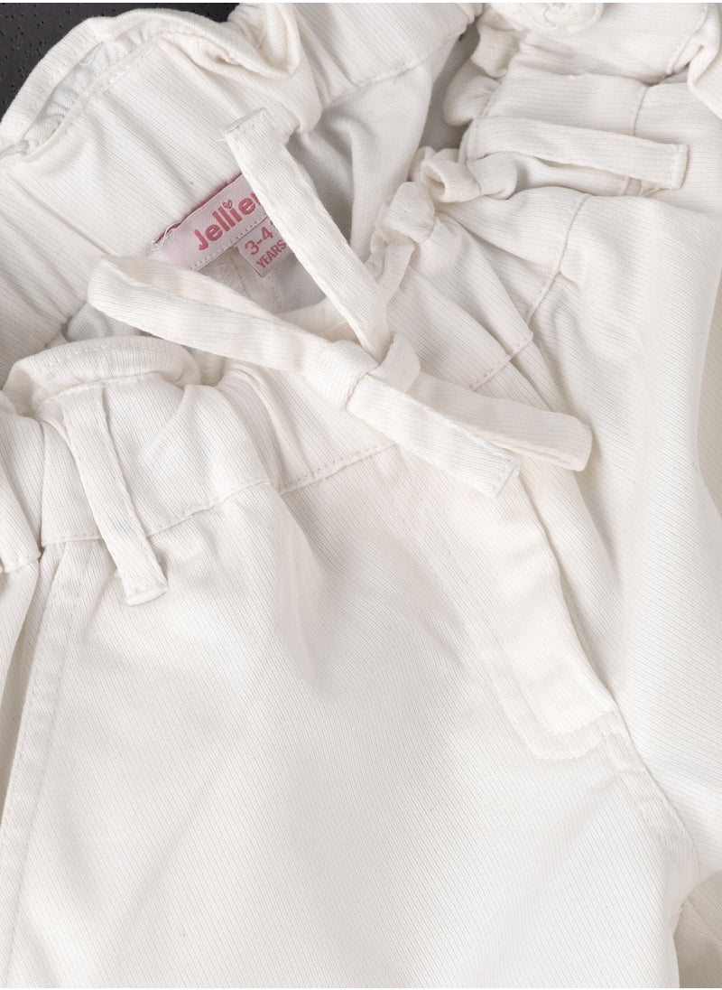 Jelliene Sunny Explorations: Girls' Breathable Pants Comfy Fun & Spring Adventures  - Image 4