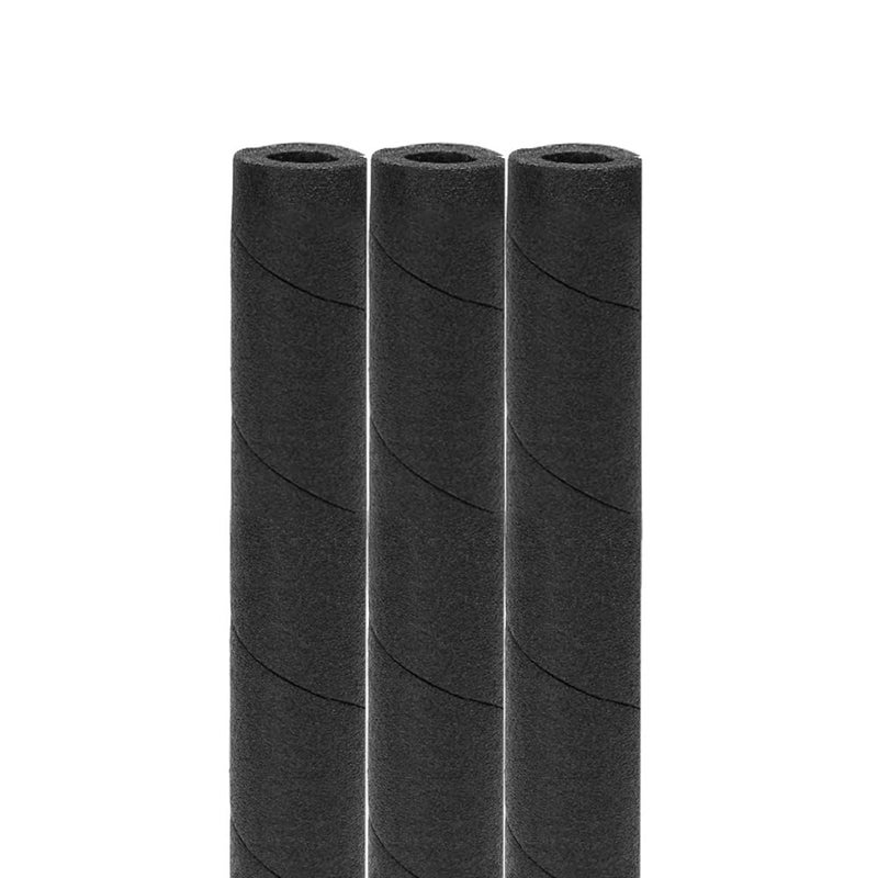 MRPAPA 3 Pack Pipe Insulation Foam Tube - 15.8 Inches Black Pipe Covers - Multi-Purpose Soft Foam Tubing for Outdoor Indoor Swimming Pool Handle Water Pipes - Image 2