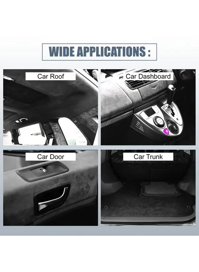 Black Self Adhesive Carpet Lining 4 Way Retractable For Car Home And RV - Image 4