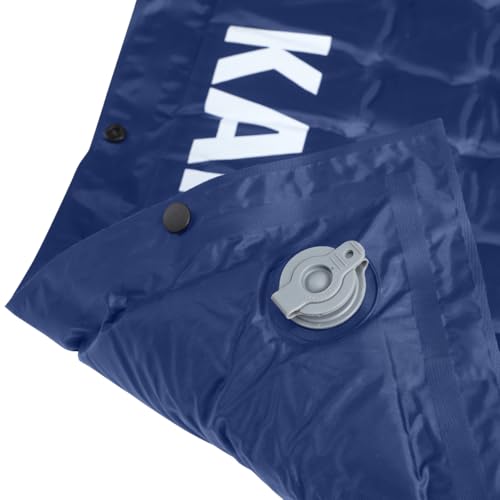 KAMUI Self Inflating Sleeping Pad - 2 Inch Thick Camping Pad Connectable with Multiple Mats for Tent and Family Camping (Blue) - Image 2