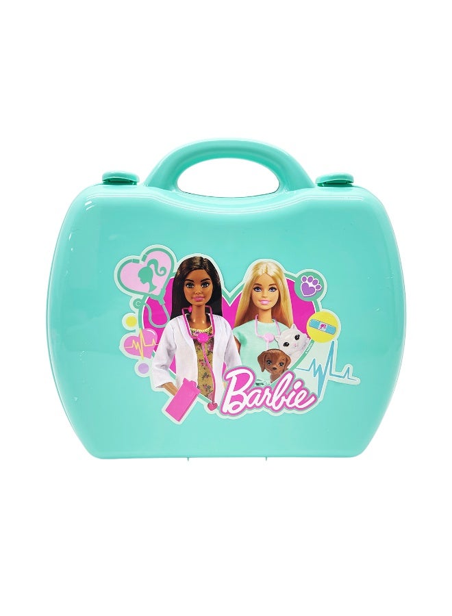 Barbie مجموعة باربي 2 في 1 ميغا (مجموعة لعب طبيب وبيطري) - Image 5