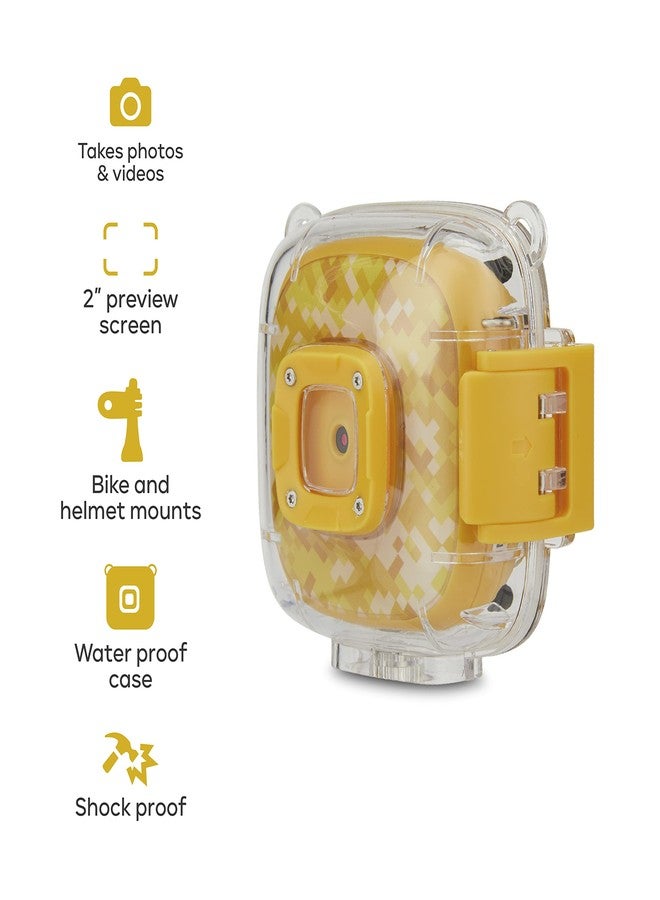 Vivitar Kids Tech - Ultimate Kids Action Camera, Waterproof Digital Action Camera with 5 MP HD Photo and Video, 2 inch Screen, Microphone, Waterproof Case - Image 5