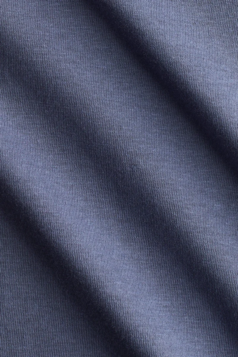 اتش اند ام تي-شيرت قطني بأكمام طويلة