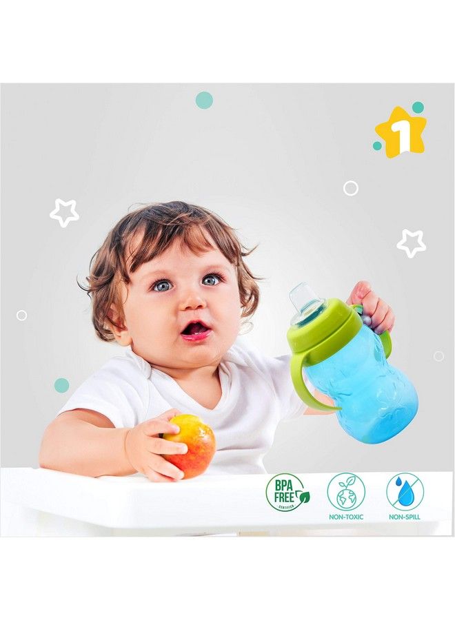 1st Step 250 Ml Bpa Free Polypropylene Soft Spout Sipper (Blue) - Image 5