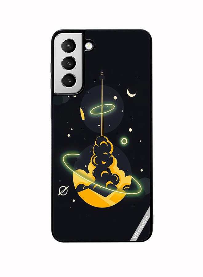 VR CREATIVE Protective Case Cover For Samsung Galaxy S22 Plus 5G Galaxy Design Multicolour - Image 1