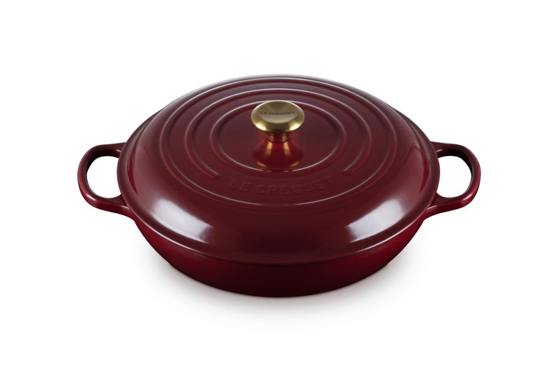 Le Creuset Le Creuset Enameled Cast Iron Signature Braiser 35 qt Rhone