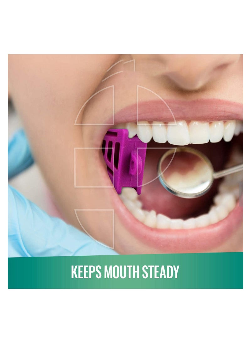 Y&D - 6 Pcs Props Silicone Bite Blocks, Blocks Multi Size Dental Mouth Opener for Child Kids Adults Teeth Clenching, Large, Medium and Small - Image 1