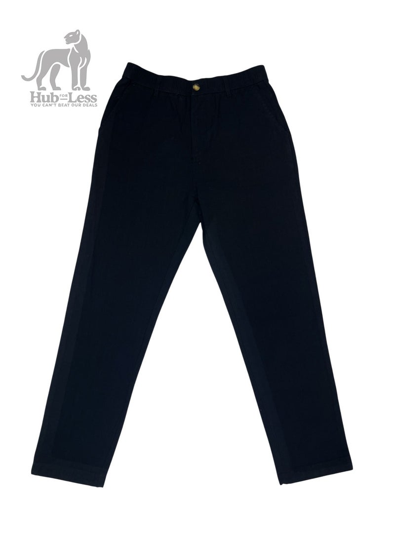 Men’s Relaxed Fit Linen Pants – Pure Linen with Clean Finish