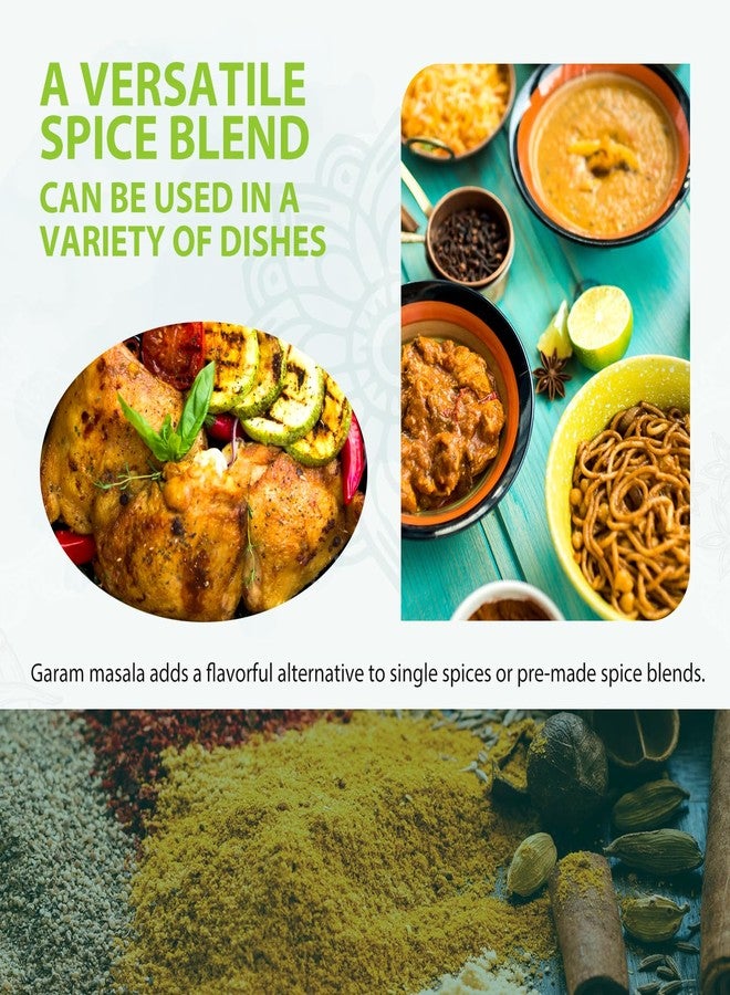 Soeos Garam Masala, 3.2 oz (90g), Garam Masala Spice Powder, All Natural, Vegan, No Colors, Kosher, Indian 8-Spice Blend, Masala Seasoning - Image 4