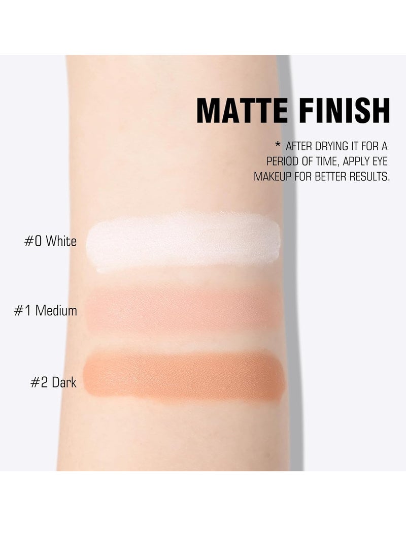 KYDA 3 Colors Eyeshadow Makeup Primer,Liquid Matte eyeshadow primer Base,Waterproof Long Lasting Makeup-Set A  - Image 3