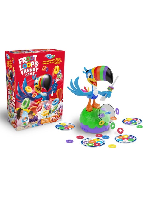 Goliath Froot Loop Frenzy  Skill  Action Game  The FastPaced Dizzy Dancin Collect Em All Game Ages 6 and Up 24 Players