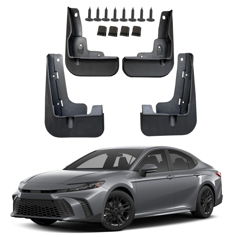 Generic KEAIDAP for Toyota Camry SE XSE Sport Mud Flap 2025 Splash Guard Fender Exterior Accessories Mud Guard 4pcs for Toyota Camry SE XSE Sport Exterior Accessories  - Image 1