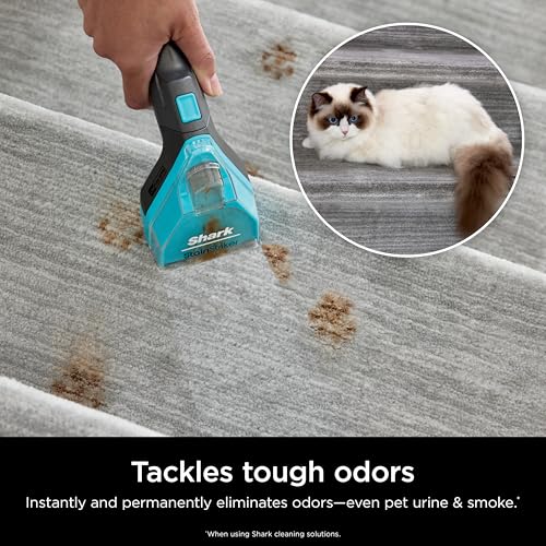 Shark Deep Clean Pet Formula for All Shark Upright and Portable Carpet Cleaners, Formulated for All Carpets, Upholstery & Area Rugs, Tackles Tough Pet Messes and Odors, 48oz, EXCP48 - Image 5