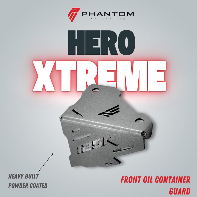 PHANTOM حماية أسطوانة الفرامل الأمامية ل Xtreme 125R Ver.1.0 | غطاء خزان | متين ومقاوم للتآكل | تركيب سهل (أسود) - Image 3