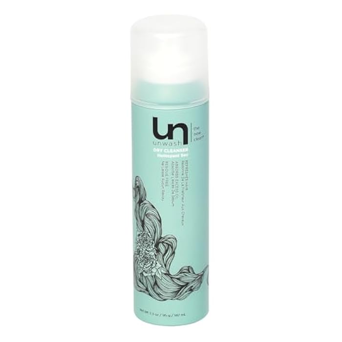unwash Dry Cleanser - Dry Shampoo for All Hair Types, Refresh Hair & Absorb Excess Oil, Lightweight & Residue-Free, Color-Safe, 3.3 oz - Image 1