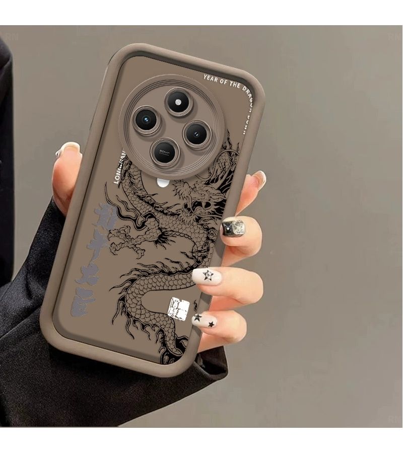 Black Shock Absorbing Anti Slip Lightweight Durable Phone Case Compatible With Poco C75 5G - Image 4