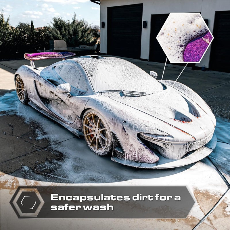 BlackLine Automotive Extreme Foaming Car Shampoo - Extreme Snow Foam Perfect for Ceramic Coatings - Compatible with Foam Cannon for Pressure Washer - 16 fl OZ - Image 3