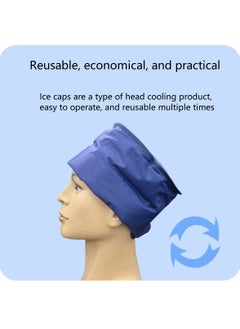 Ru syanl Cold Caps Migraine Headache Relief Cap Head Ice Pack for Unisex  - Image 5