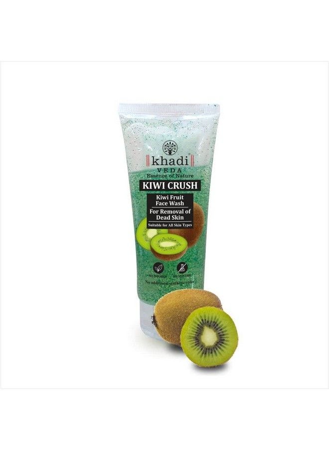 khadi veda - Kiwi Face Wash For Removal Dead Skin 100 Ml - Image 1