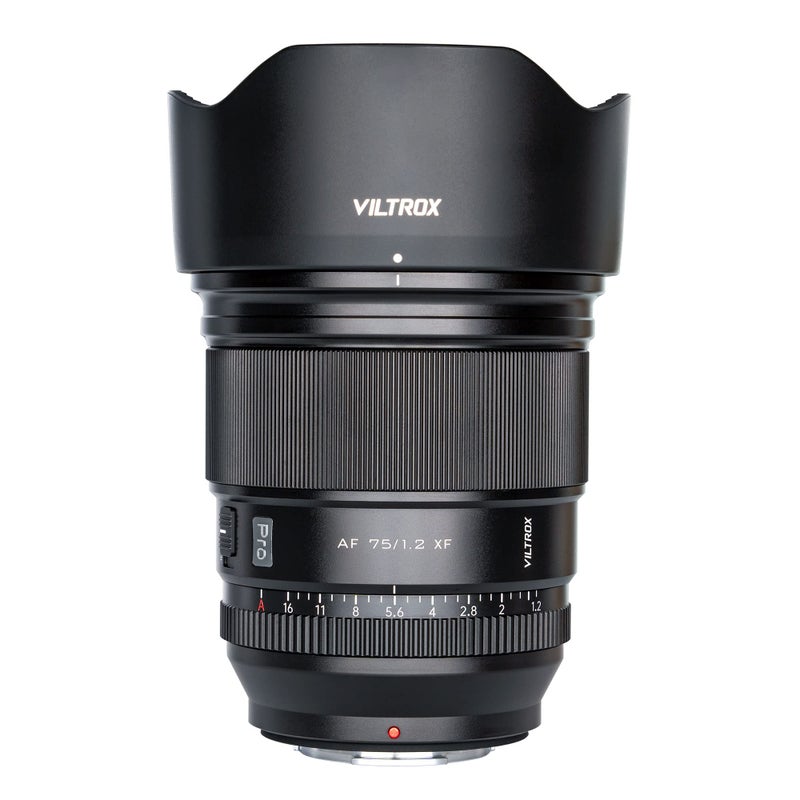 VILTROX PRO 75mm f/1.2 f1.2 Fuji x Mount APS-C Prime Lens for Fujifilm X Mount Camera X-T5 X-H2 X-H2S X-T30 II X-T4 - Image 1