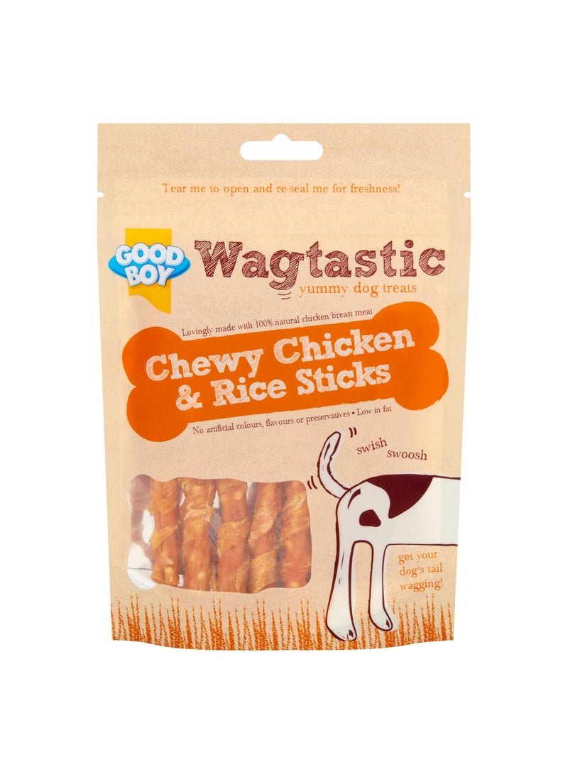 Armitage Wagtastic Chicken And Rice Sticks 70g