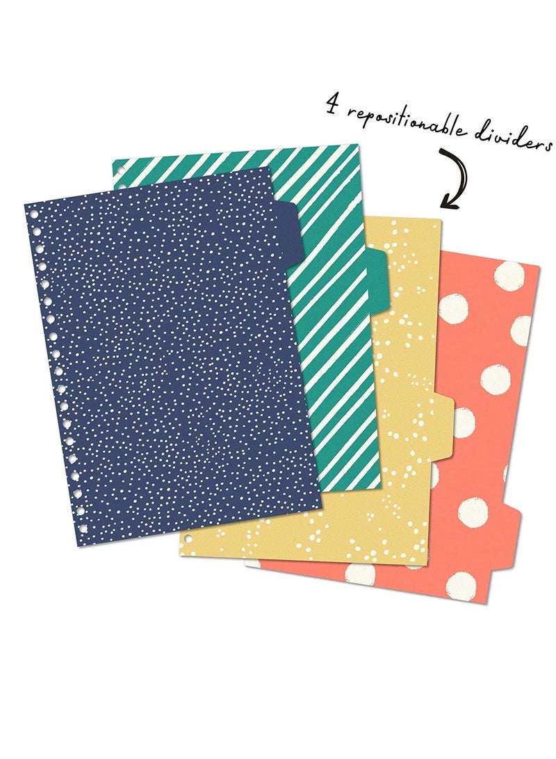 Pukka Pad B5 Size Colour Wash Project Notebook With Four Divisions - Image 3