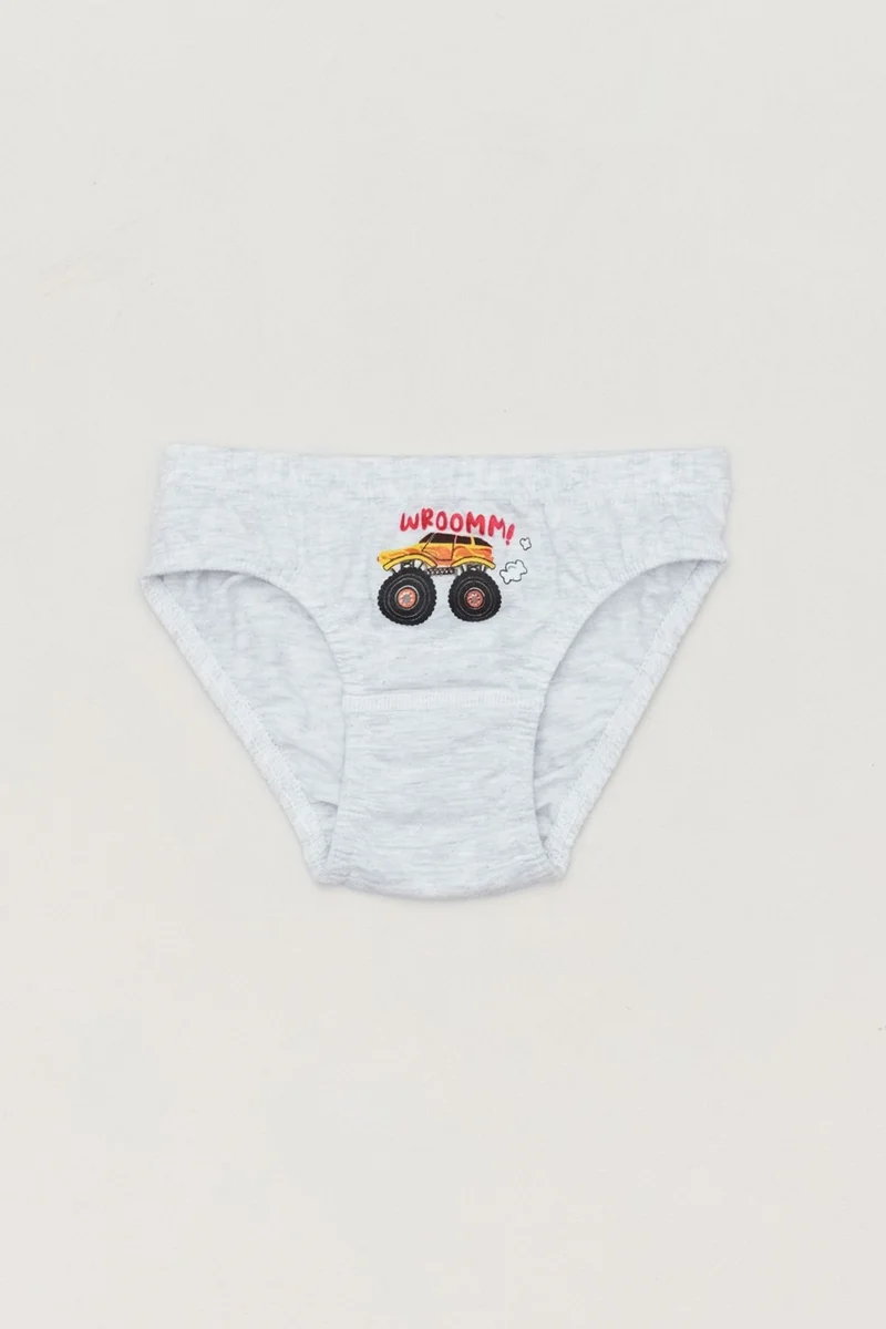 فولامودا Printed 3-Piece Boys' Slip Panties