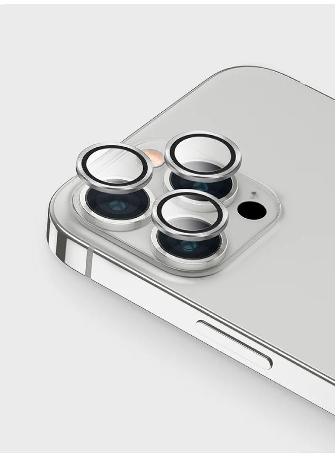 Zolo Anti Scratch HD Premium Tempered Camera Lens Protector for iPhone 14 PRO Silver 