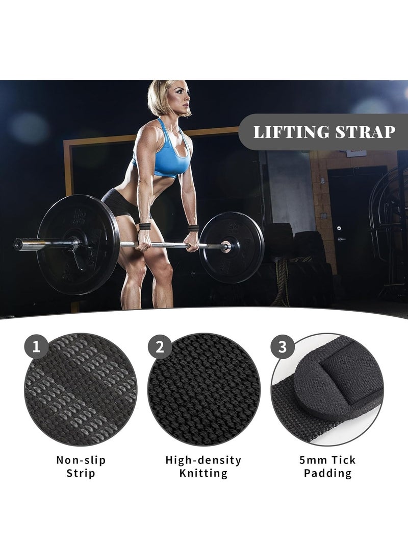 Generic - 9 Pcs Barbell Pad Set for Squats & Hip Thrust pad-Gym Barbell Pad Set for women with 2 Gym Ankle Straps-2 resistance bands-2 Squat bar pads for Hip Thrust-Gym Accessories for Women Set & Workout Essentials - Image 1