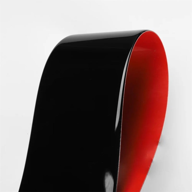 QASULER Gloss Black Headlight Eyebrow Trim for Toyota Corolla - Image 4