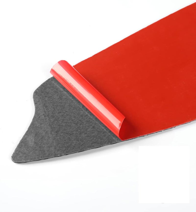 QASULER Gloss Black Headlight Eyebrow Trim for Toyota Corolla - Image 5