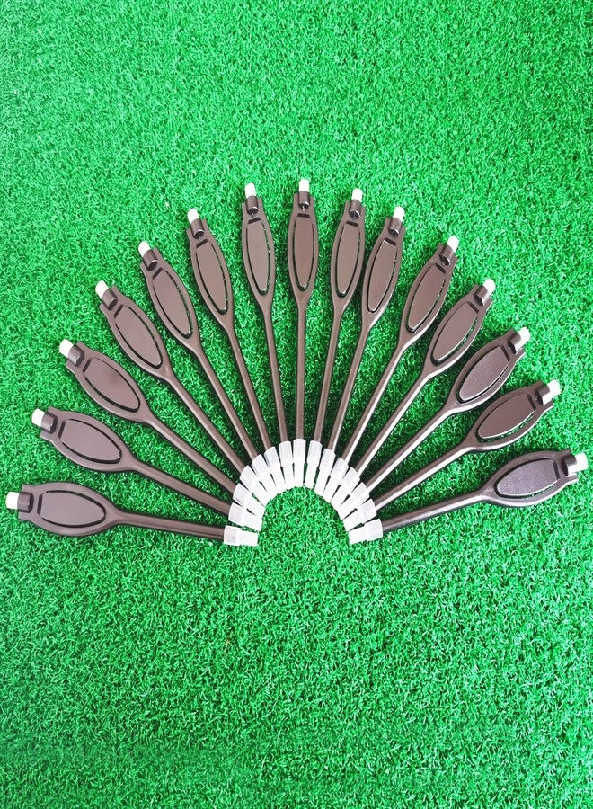 Adhere 50pcs plastic golf pencils with eraser clips scoring pencils for golf events,wedding, company meetings Children's drawing (Black 50pcs) - Image 3