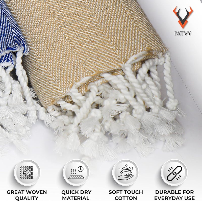 PATVY Bath Towel Brown - Image 2