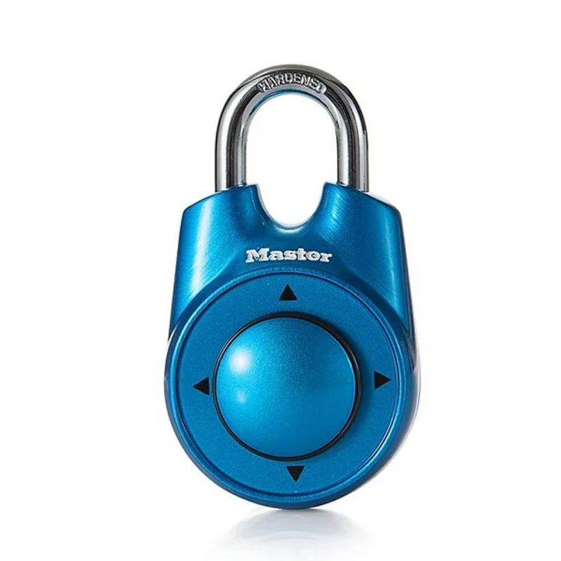 قفل تركيبي اتجاهي SmartGuard لقفل الأمان في السفر والجيم - أزرق - Image 1