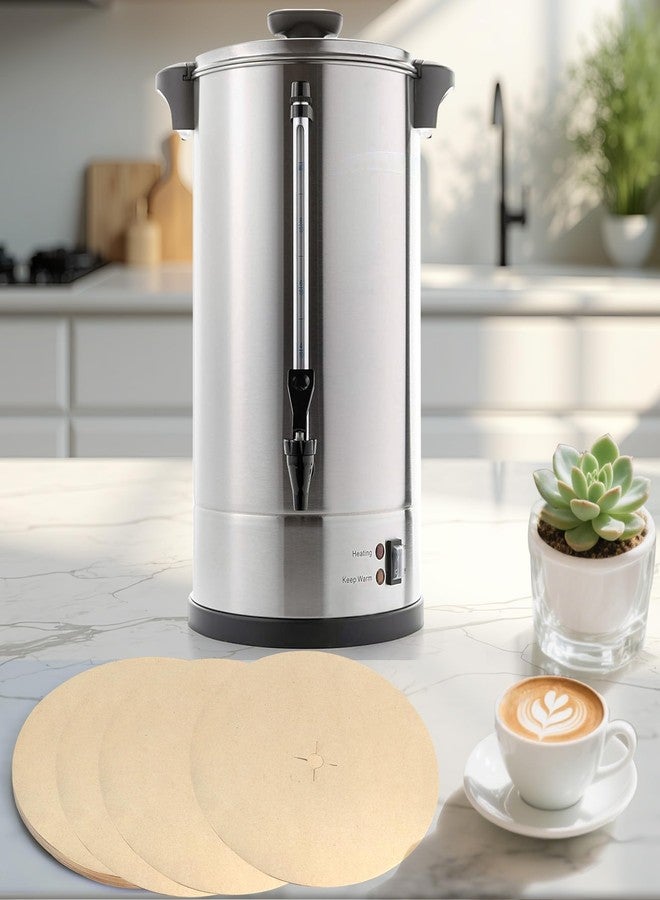 brikinte Large Coffee Filters Compatible with Sybo Commercial Coffee Maker, 100 Pcs Unbleached Perforated Disposable Filter Paper for Sybo 16 L - Image 5