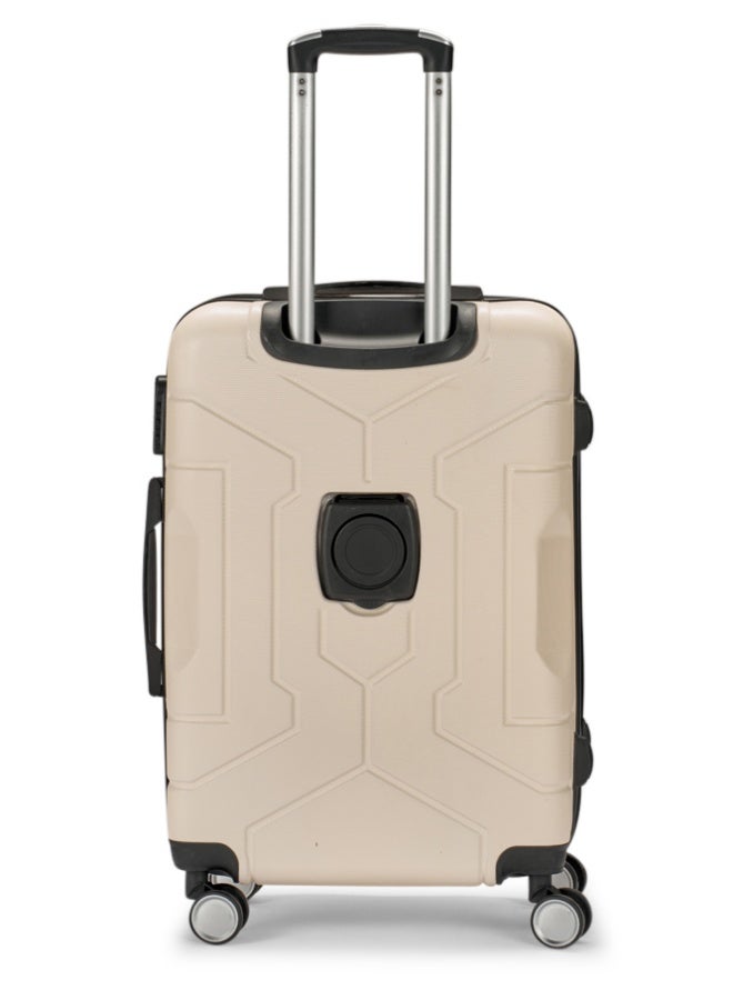 ليمرا طقم شنط سفر مكون من اربع حقائب أمتعة بمقاس 32"/28"/24"/20" انش لون بيج - Image 3