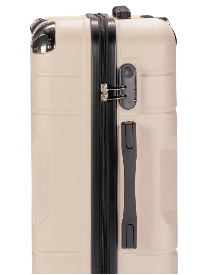 LIMRA Travel bag set consisting of 4 luggage bags, size 32"/28"/24"/20 inches Beige