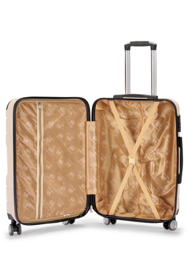 LIMRA Travel bag set consisting of 4 luggage bags, size 32"/28"/24"/20 inches Beige