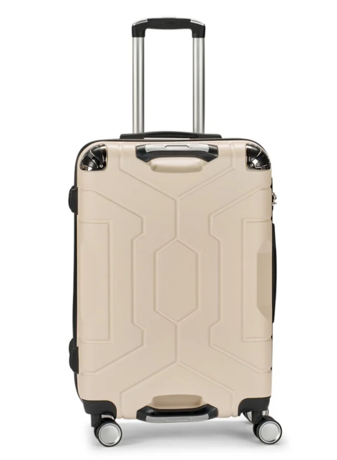LIMRA Travel bag set consisting of 4 luggage bags, size 32"/28"/24"/20 inches Beige