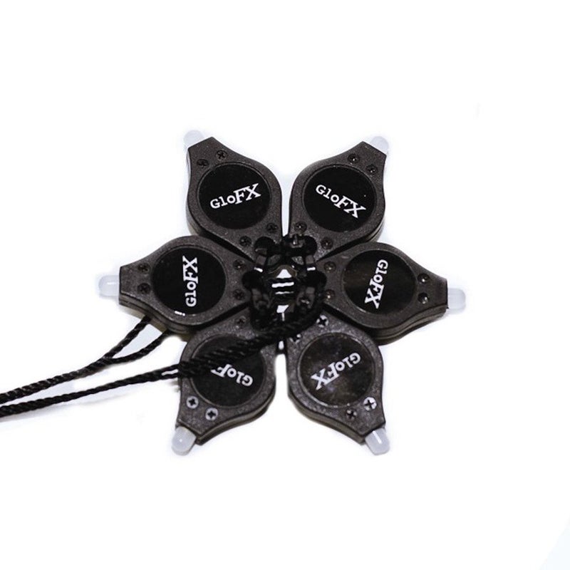 GloFX Exclusive Trans Morph 6Led Orbit  Lights Spinning Lightshow Orbital Toy Rave Light - Image 2