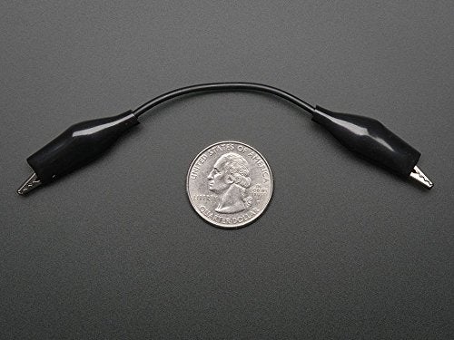 Adafruit Short Wire Alligator Clip Test Lead (Set of 12) - Image 2