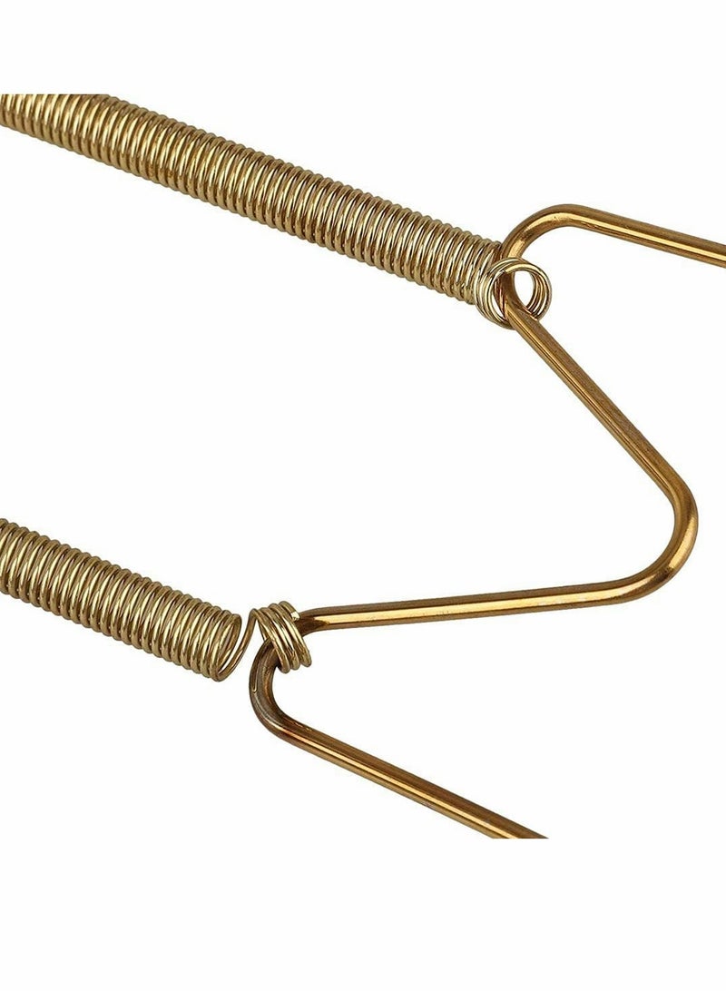 Zikra 10Pieces Invisible Plate Hangers Wall Stainless Steel Decorative Wire Holders in Various Sizes with 10 Pieces Hooks for Plates and Art - Image 5