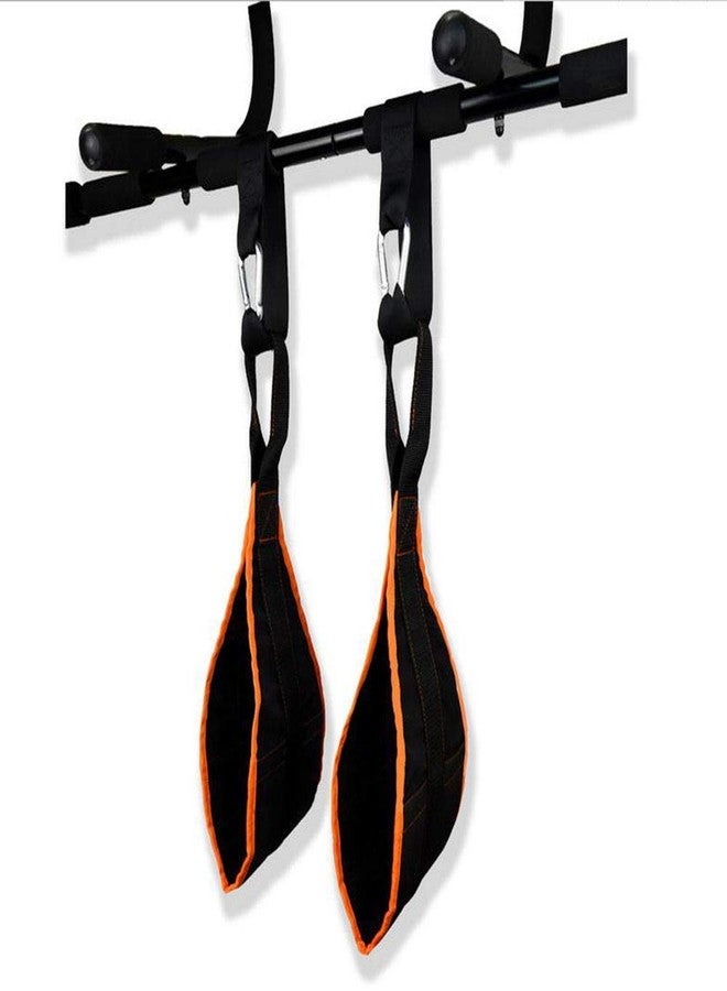 JERN AB Straps Arms Hanging Pull Up Belt Crunch Sling Abdominal Slings Workout Adjustable for Home Gym Use (Black) - Image 5