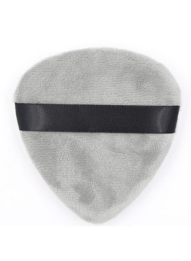 COSLUXE Makeup Blendiful Puffs,Large Face Powder Puffs Cotton Velour Tear Drop Shape and Love Shape Puff,Makeup Tool Beauty Sponges Blender (Peach Heart - Big, PACK OF 1 PCS) - Image 2